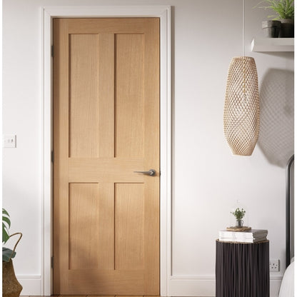 LPD Oak London FD30 Fire Door