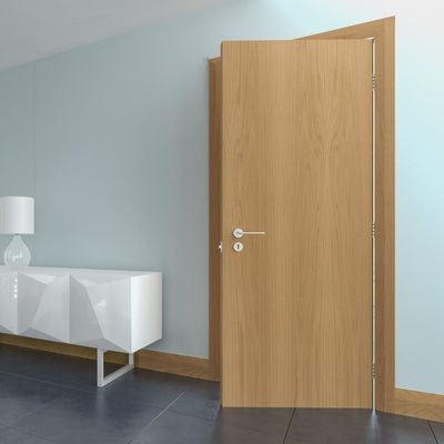 Deanta Flush Prefinished Oak FD60 Fire Door