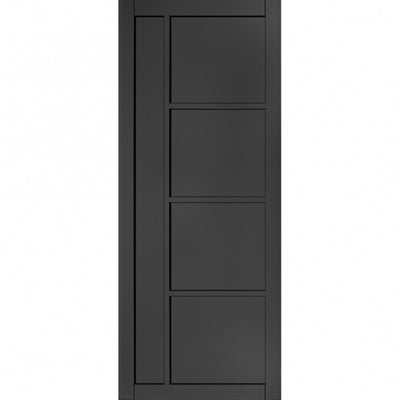 Deanta Brixton Pre-Finished Black Internal Door