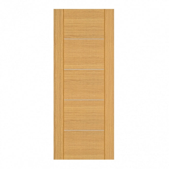 Deanta Valencia Prefinished Oak FD30 Fire Door