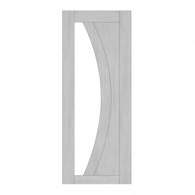 Deanta Ravello Light Grey Ash Internal Glazed Door