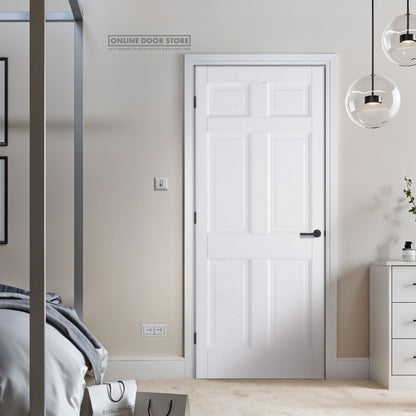 LPD White Regency 6-Panel Internal Door
