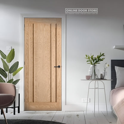 LPD Oak Lincoln Pre-Finished FD30 Fire Door