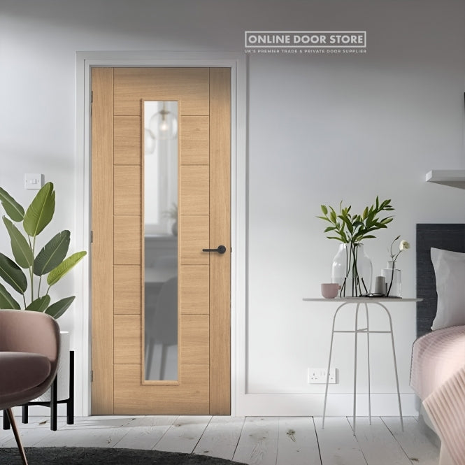 LPD Carini Pre-finished Long Light Internal Glazed Door