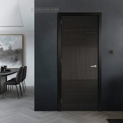 LPD Charcoal Black Tres FD30 Fire Door