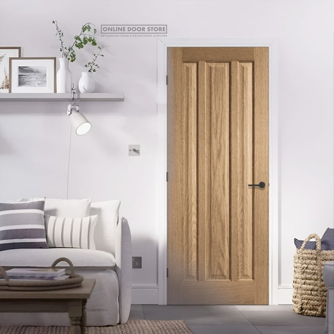 LPD Oak Kilburn Unfinished Internal Door