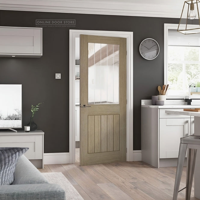 LPD Light Grey Belize 1L with Silkscreen Glass (Half Light)