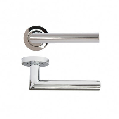 Deanta Ares Handle Round Rose Polished Chrome Finish