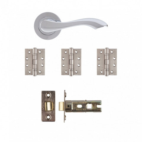 Deanta Veritas Latch Kit Polished Chrome Finish - FD30
