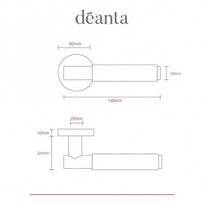 Deanta Sparta Handle Matt Black Finish