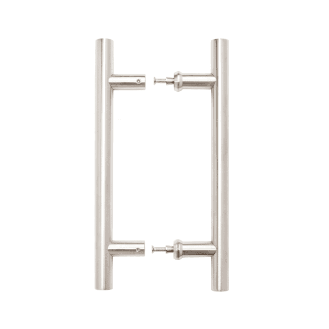 Deanta Guardsman Handle (Pair) Satin Stainless Steel Finish