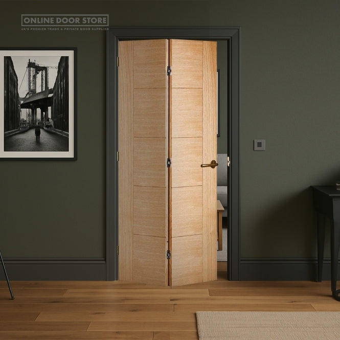 LPD Oak Vancouver Bi-Fold Internal Door