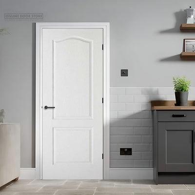 LPD White Moulded Classical 2-Panel Internal Door