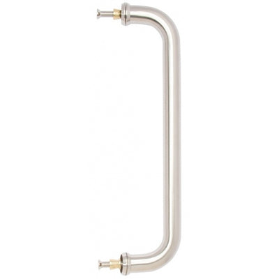 Deanta D-Pull Handle Satin Steel 22mm  - Single