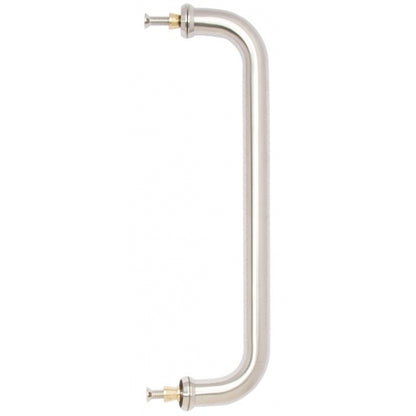 Deanta D-Pull Handle Satin Steel 22mm  - Single
