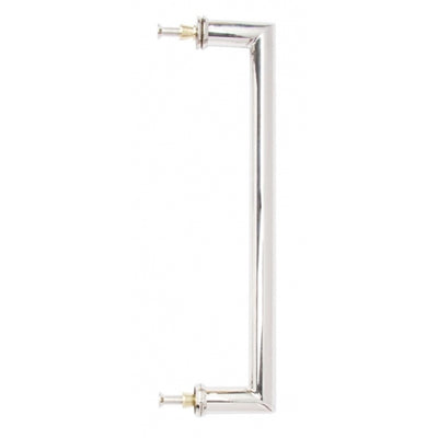 Deanta Mitred Pull Handle Polished Steel 22mm  - Single