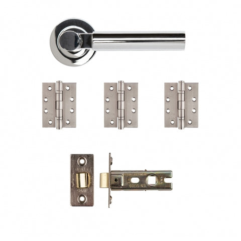 Deanta Arcadia Latch Kit Polished Chrome Finish