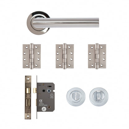 Deanta Ares Bathroom Kit Polished Chrome Finish -FD30