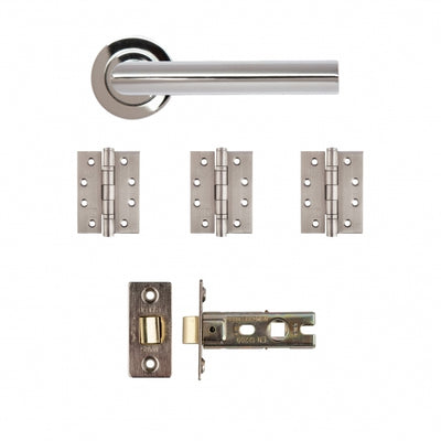 Deanta Ares Latch Kit Polished Chrome Finish