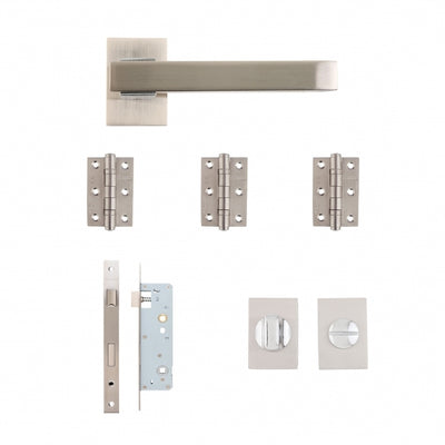 Deanta Argo Urban Bathroom Kit - Nickel Chrome