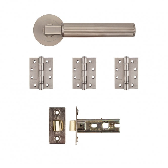 Deanta Delphi Latch Kit Satin Nickel -FD30