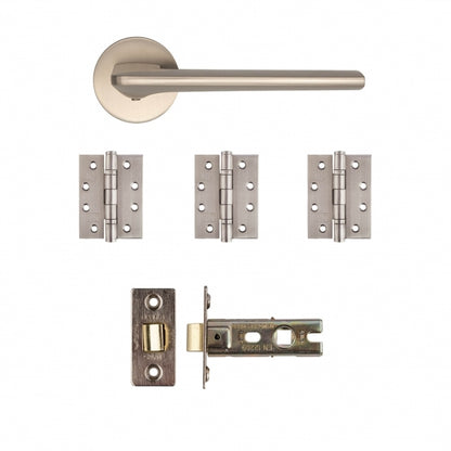 Deanta Ithaca Latch Kit Satin Nickel -FD30