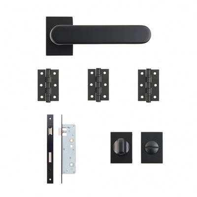 Deanta Juno Urban Bathroom Kit | 76x50x2mm Hinges
