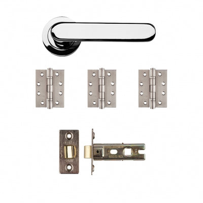 Deanta Parga Latch Kit Polished Chrome Finish - FD30