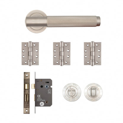 Deanta Sparta Bathroom Kit Satin Nickel -FD30