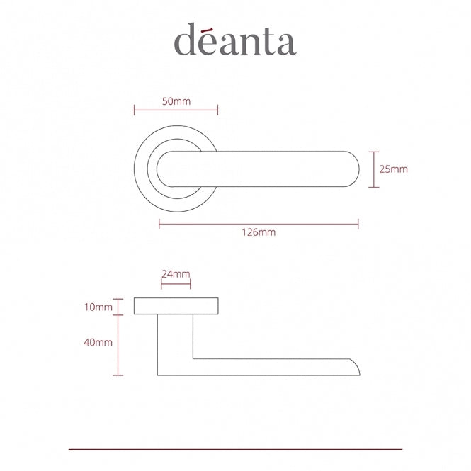 Deanta Parga Mortice Kit Polished Chrome Finish