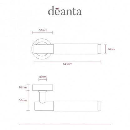 Deanta Sparta Bathroom Kit Matt Black Finish
