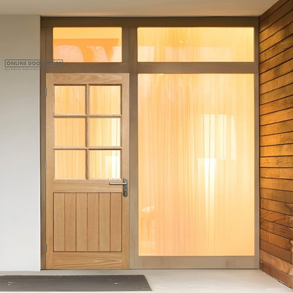 LPD Oak Cottage External Glazed Door 6L