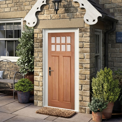 LPD Hardwood Chigwell Clear Glazed External Door