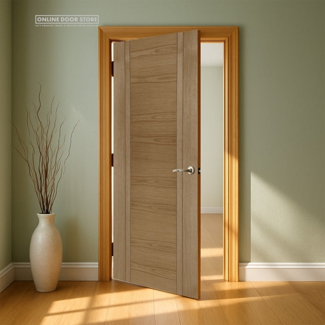 Mendes Capri Pre-Finished Oak Flush Internal Door