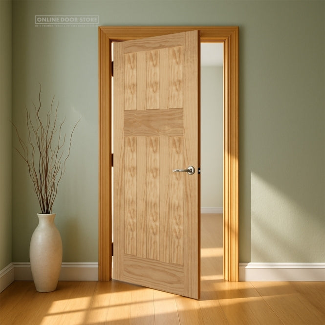 Mendes 1930's Un-Finished Pine 6 Panel Internal Door