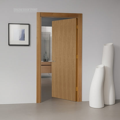 Mendes Veneer Pre-Finished Oak Flush Internal Door