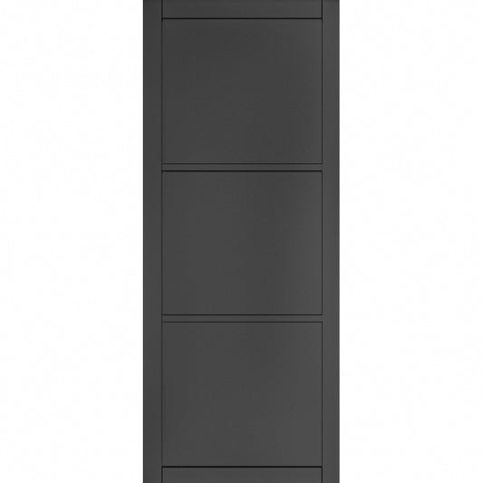 Deanta Camden Pre-Finished Black Internal Door