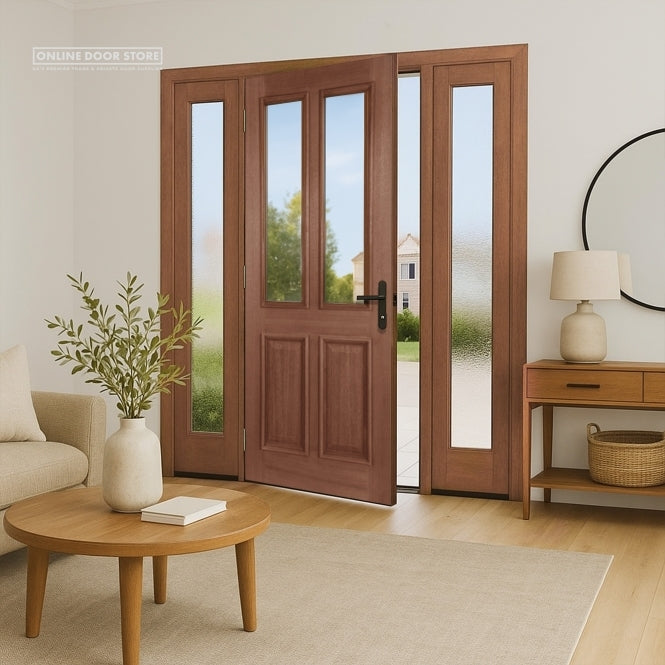 Mendes Derby RM1S Hardwood Unglazed External Door