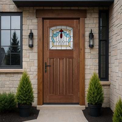 Mendes Edinburgh RM1S Hardwood Glazed External Door