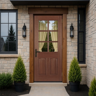 Mendes Wellington Hardwood Unglazed External Door