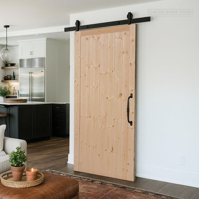 JB Kind Framed, Ledged and Braced Boarded External Door