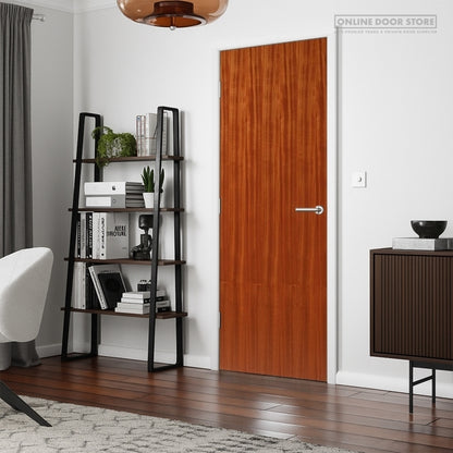 JB Kind Sapele Veneered Flush FD30 Fire Door