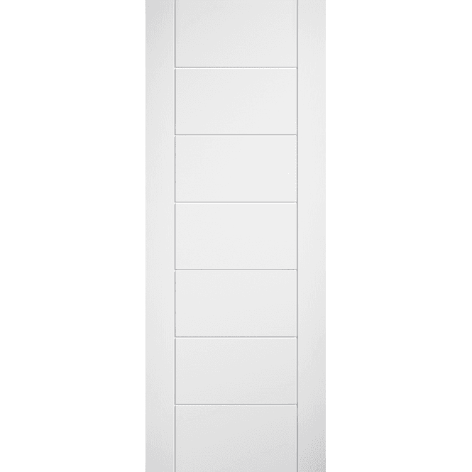 Aster Ladder 7-Panel White Primed Internal Door