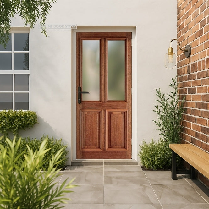 LPD Hardwood Derby Unglazed 2L External Door