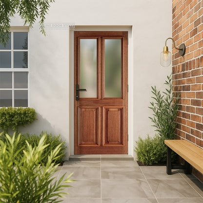 LPD Hardwood Derby Unglazed 2L External Door
