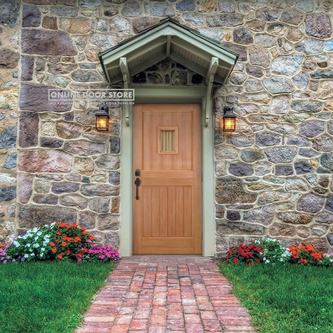 LPD Barnburgh M&T (Stable 1 Light) Hardwood Unglazed External Door