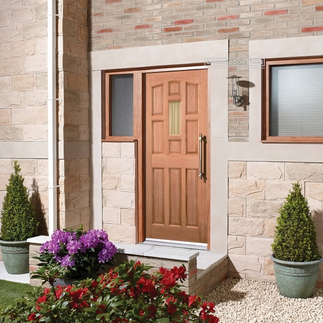 LPD Hardwood York 1L M&T Unglazed External Door