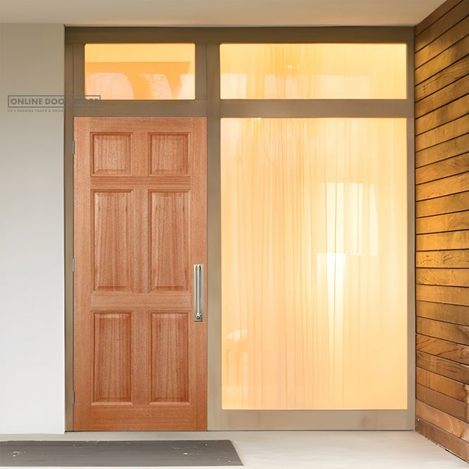 LPD Hardwood Colonial 6-Panel M&T External Door