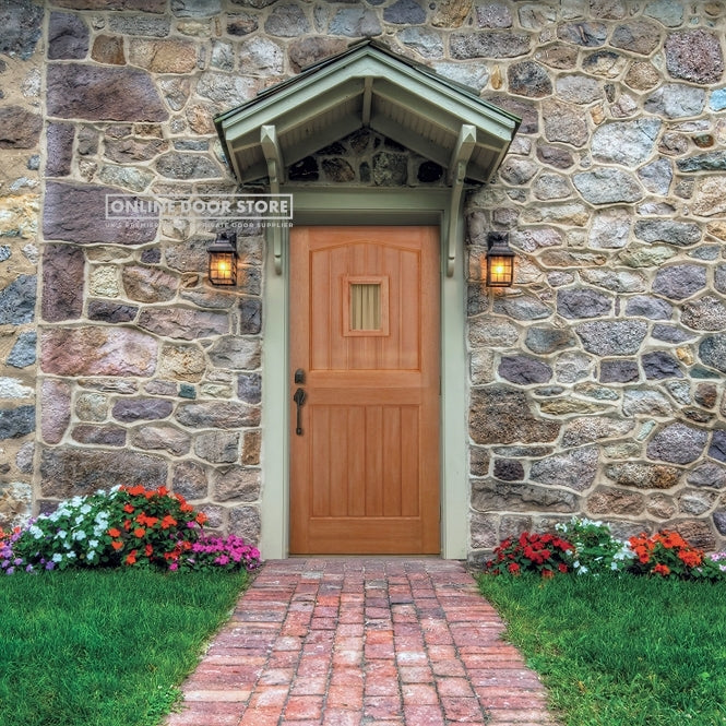 LPD Barnburgh Stable 1L Dowel Hardwood Unglazed External Door