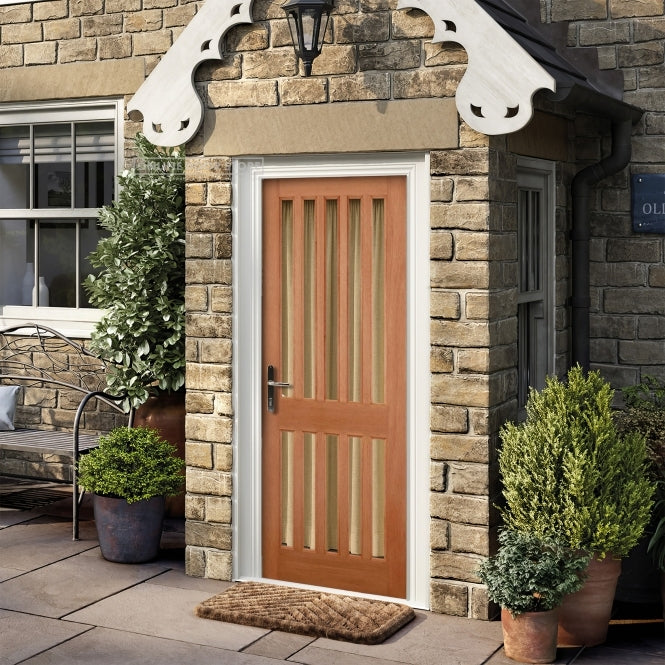 LPD Hardwood Windsor Unglazed External Door